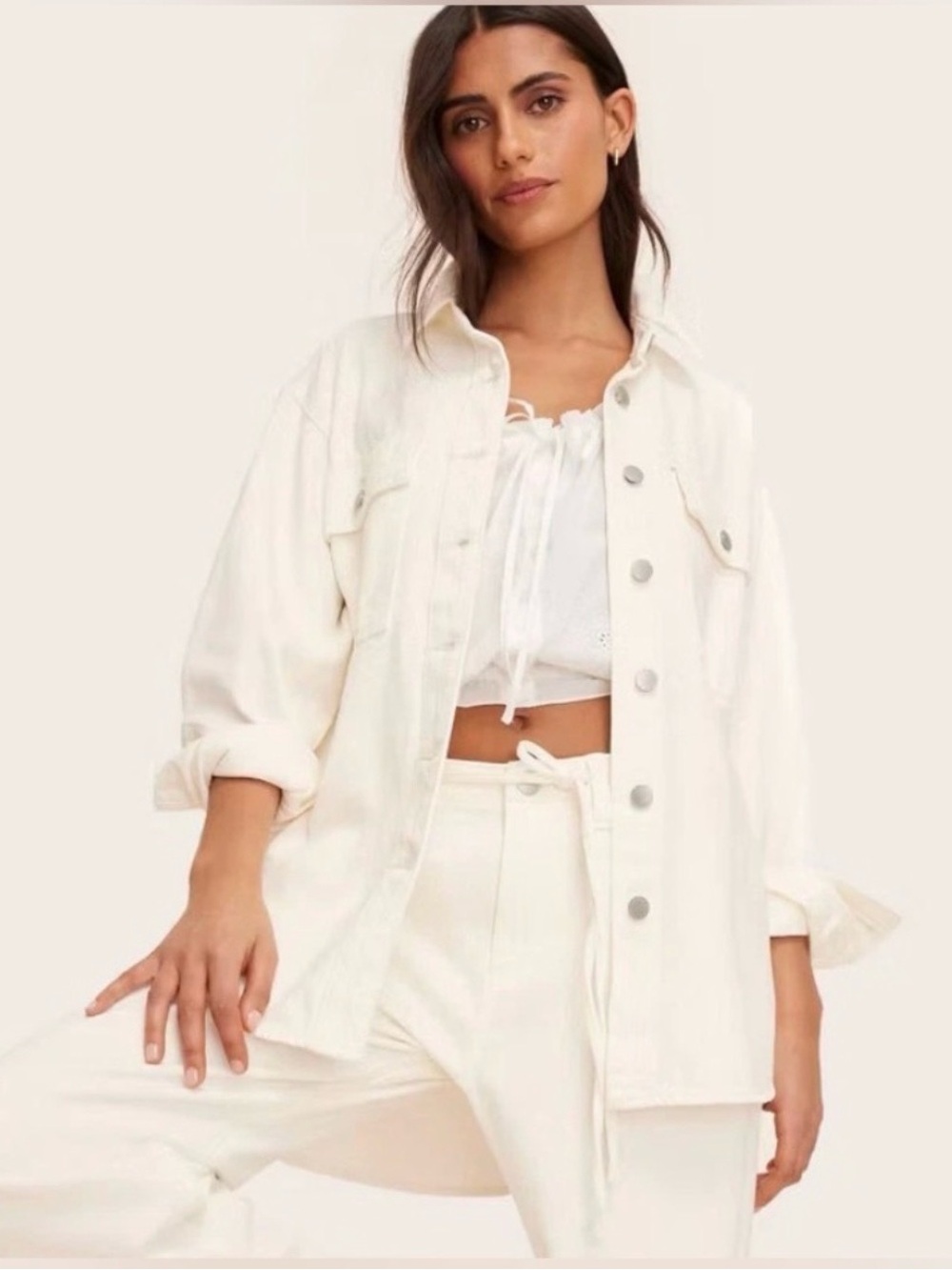 NWT PARKE x Target Denim Shacket